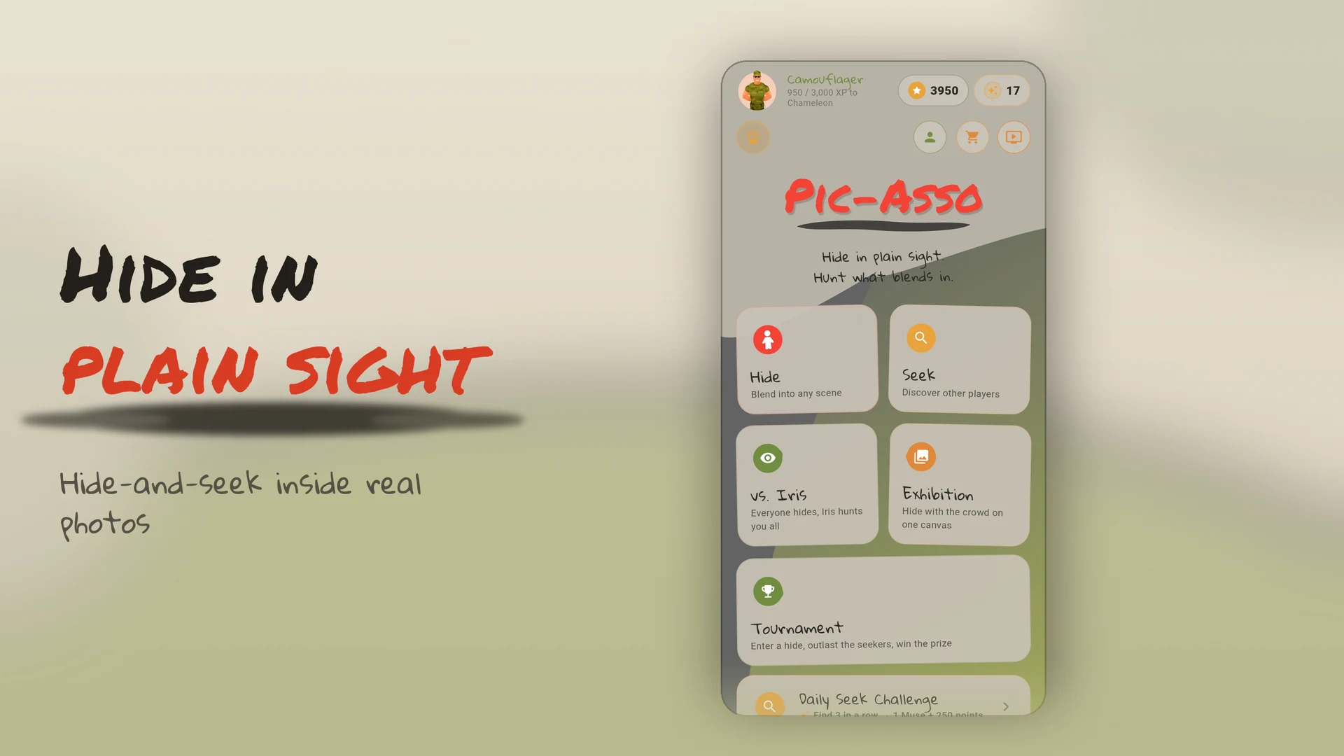 Picasso: Hide and Seek screenshot